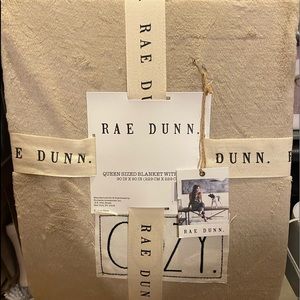 Queen Sized Rae Dunn Blanket